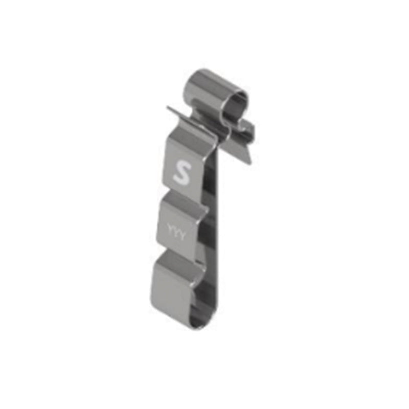 Mounting Schletter Rail Cable Clip Stainless Steel (129065-100)