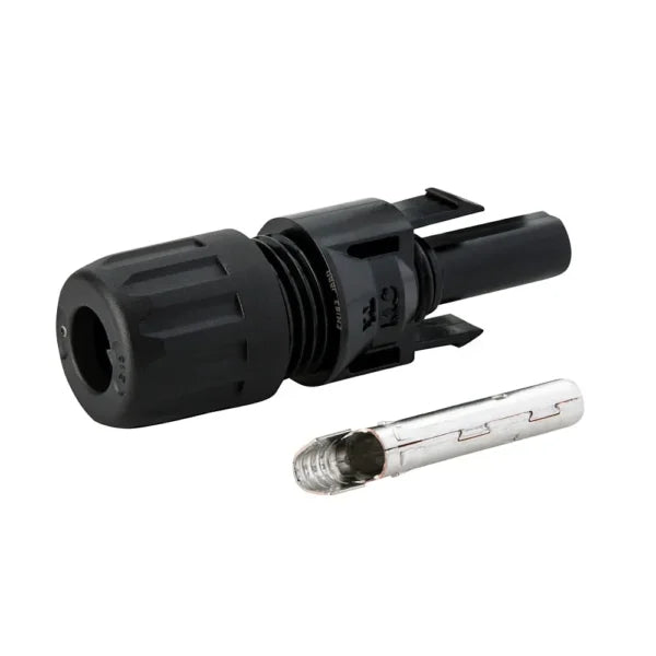Accessory Connector MC4 Pair for cable OD 3.0-6.0mm w/Metal Pins