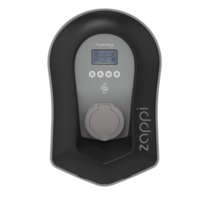 EV Charger Myenergi Zappi V2.1 Multiphase 7/22kW Untethered BLACK with inbuilt WiFi/Ethernet w/3 CTs